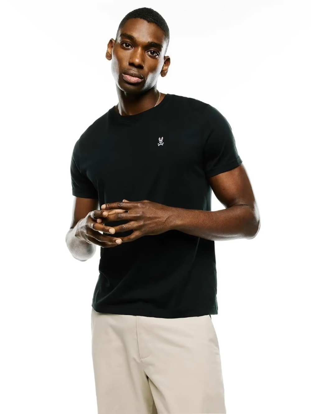 Men’s Psycho Bunny Crimson Crewneck T-shirt